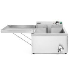 Frituurfrituurbakken machine voor vis donuts met een plank 12 l 3500 W - Hendi 205914