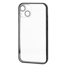 Slučaj za iPhone 14 W393 bezbojan s crnim