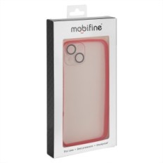 Caso para iPhone 14 W393 incoloro con rojo