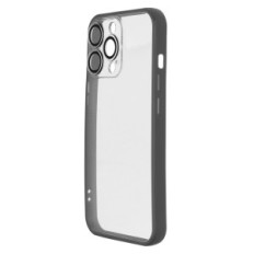 Caso para iphone 13 pro w393 incolor com preto