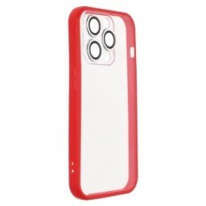 Case for iPhone 14 Pro W393 colorless with red