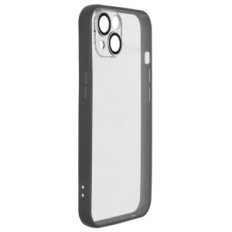 Cas pour iPhone 13 W393 incolore avec noir