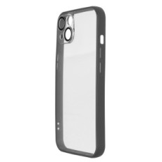 Case voor iPhone 13 W393 kleurloos met zwart