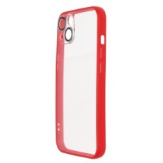Cas pour iPhone 13 W393 incolore avec rouge