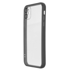 Cas pour iPhone 11 W393 incolore avec noir