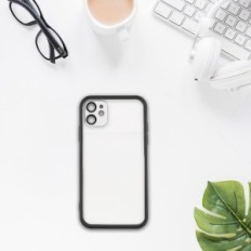 Case for iPhone 11 W393 colorless with black