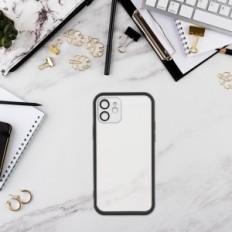 "IPhone 12 W393" bespalvis su juoda spalva