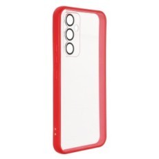 Caso para Samsung Galaxy A54 5G W393 incoloro con rojo
