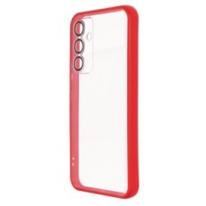 Cas pour Samsung Galaxy A54 5G W393 incolore avec rouge