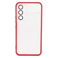 Caso para Samsung Galaxy A54 5G W393 incoloro con rojo
