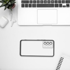 Případ pro Samsung Galaxy A53 5G W393 bezbarvý s černým