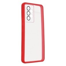 Etui do Samsung Galaxy A53 5G W393 BEZBARWNY Z CZERWONYM