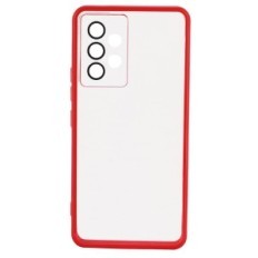 Etui do Samsung Galaxy A53 5G W393 BEZBARWNY Z CZERWONYM