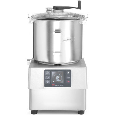 Cutter Emulgatorators KE-8V slīpēšanas slīpēšanas slīpēšanas 8 L 3000 RP. / min 1500 W - Sammic 1050853