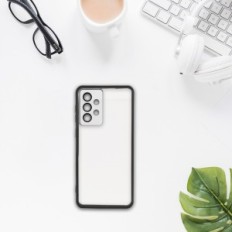 Případ pro Samsung Galaxy A33 5G W393 bezbarvá s černým