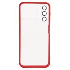 Caso per Samsung Galaxy A14 5G W393 incolore con rosso