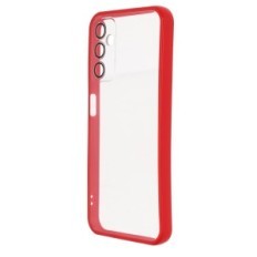 Cas pour Samsung Galaxy A14 5G W393 incolore avec rouge