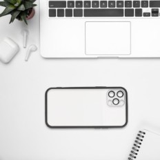 Case for iPhone 12 Pro W393 colorless with black