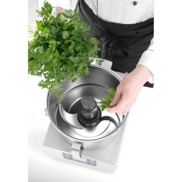 Cutter Emulgatorators KE-8V slīpēšanas slīpēšanas slīpēšanas 8 L 3000 RP. / min 1500 W - Sammic 1050853