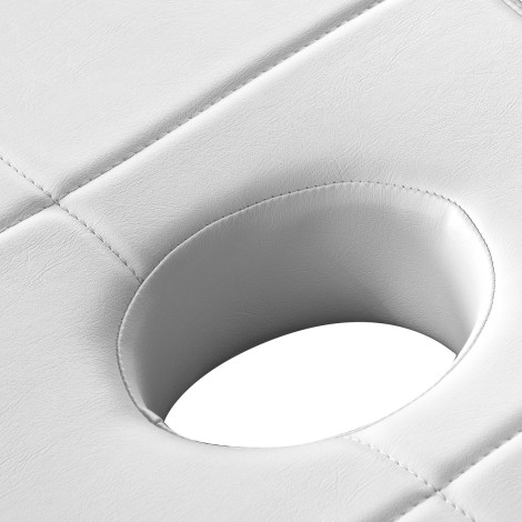 Letto per lavaggio capelli Gabbiano Head Spa Bali bianco — primo piano della superficie