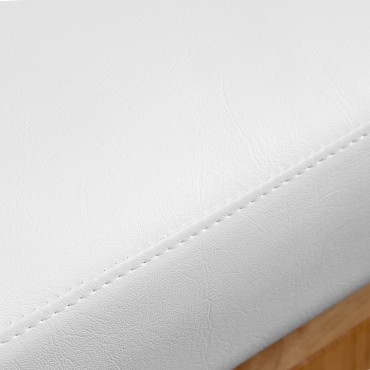 Letto per lavaggio capelli Gabbiano Head Spa Bali bianco — primo piano della superficie