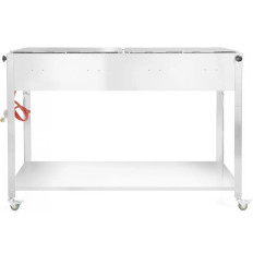 Gasgrill "Master Quattro" 4 Brenner 22kw Mobile - Hendi 154908