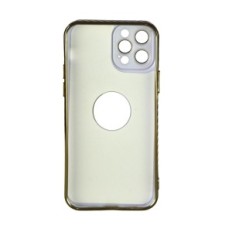 Veske til iPhone 14 W389 White. Gull