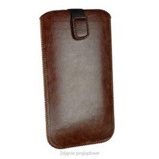 Phone pouch universal brown s W367