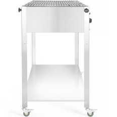 Gas Grill "Master Quattro" 4 Queimadores 22kw Mobile - Hendi 154908
