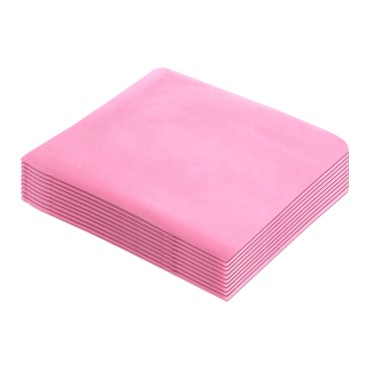 Kertakäyttöinen tuolin päällinen kuminauhalla, 10 kpl, pinkki