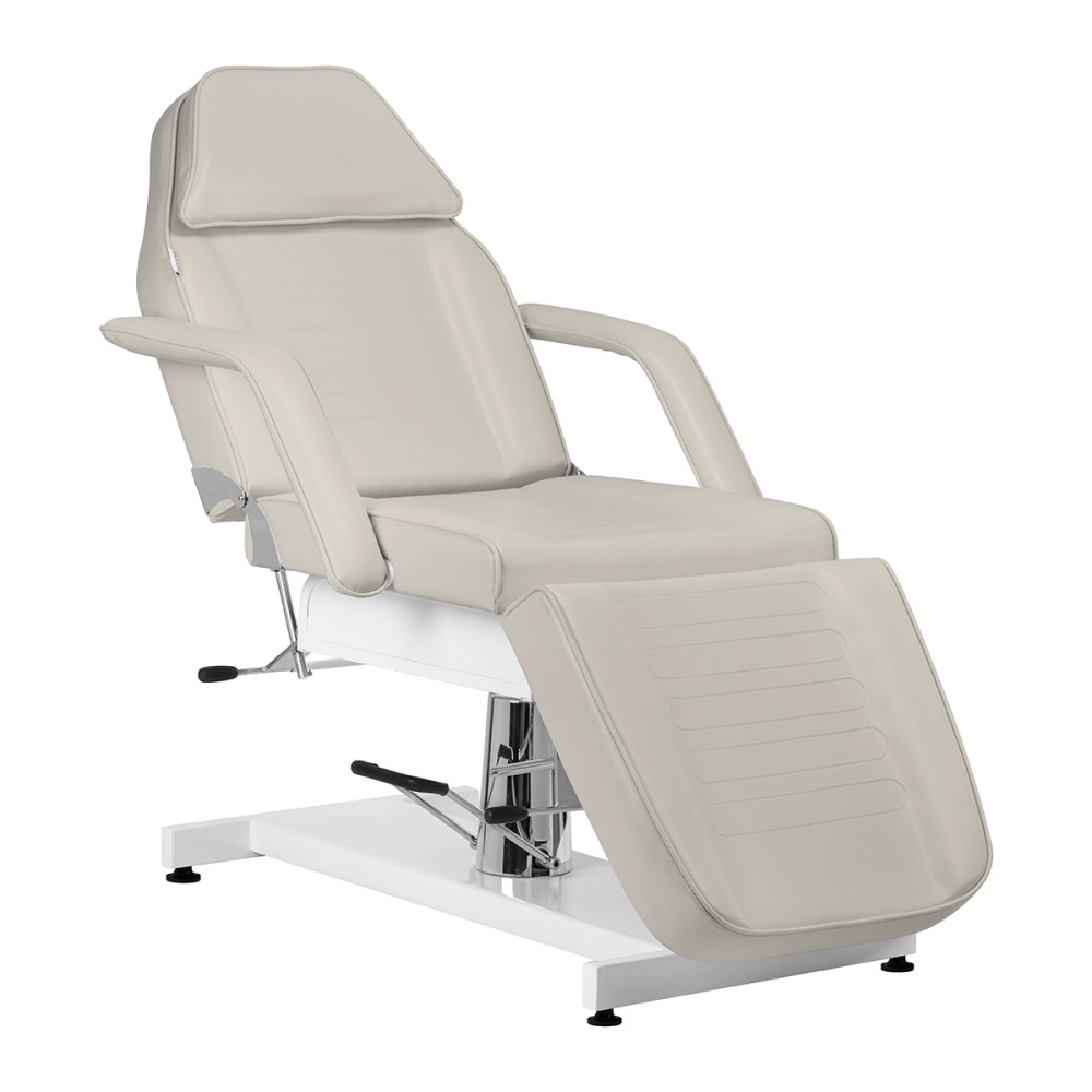 Sillon hydraulisk kosmetikstol v2 210 havssalt — sidosida
