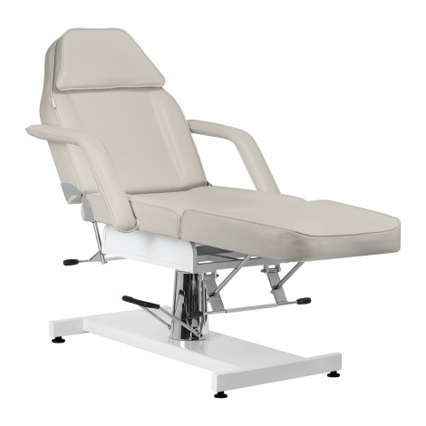 Hydraulické kozmetické kreslo Sillon v2 210 morská soľ — bočný pohľad