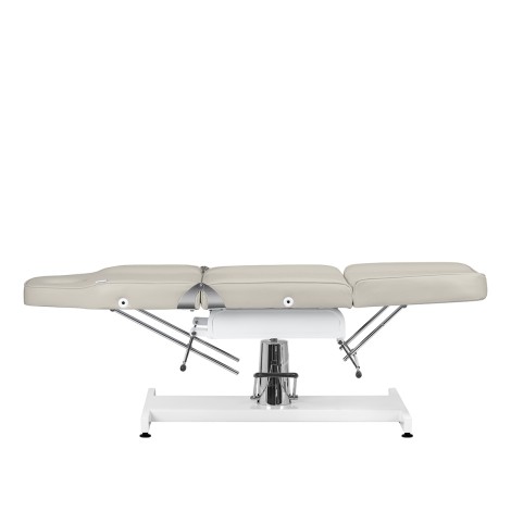 Sillon hydraulisk kosmetikstol v2 210 havsalt — fra siden