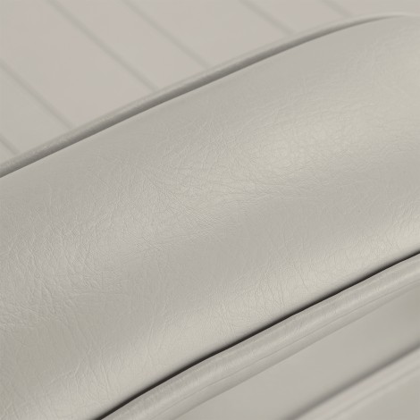 Sillón hidráulico cosmético v2 210 color sal marina — detalle del asiento