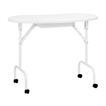 ACTIVESHOP Klapptisch 4031 Weiß mit Tasche — Vorderansicht