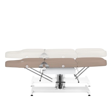 Sillon hydraulinen kosmetiikkatuoli v2 210 moderni ruskea — sivu