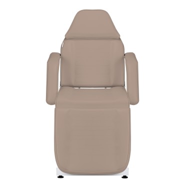 Sillón cosmético hidráulico v2 210 moderno marrón — vista frontal