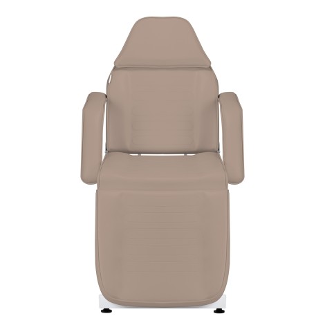 Sillon hidraulikus kozmetikai szék v2 210 modern barna — elölnézet