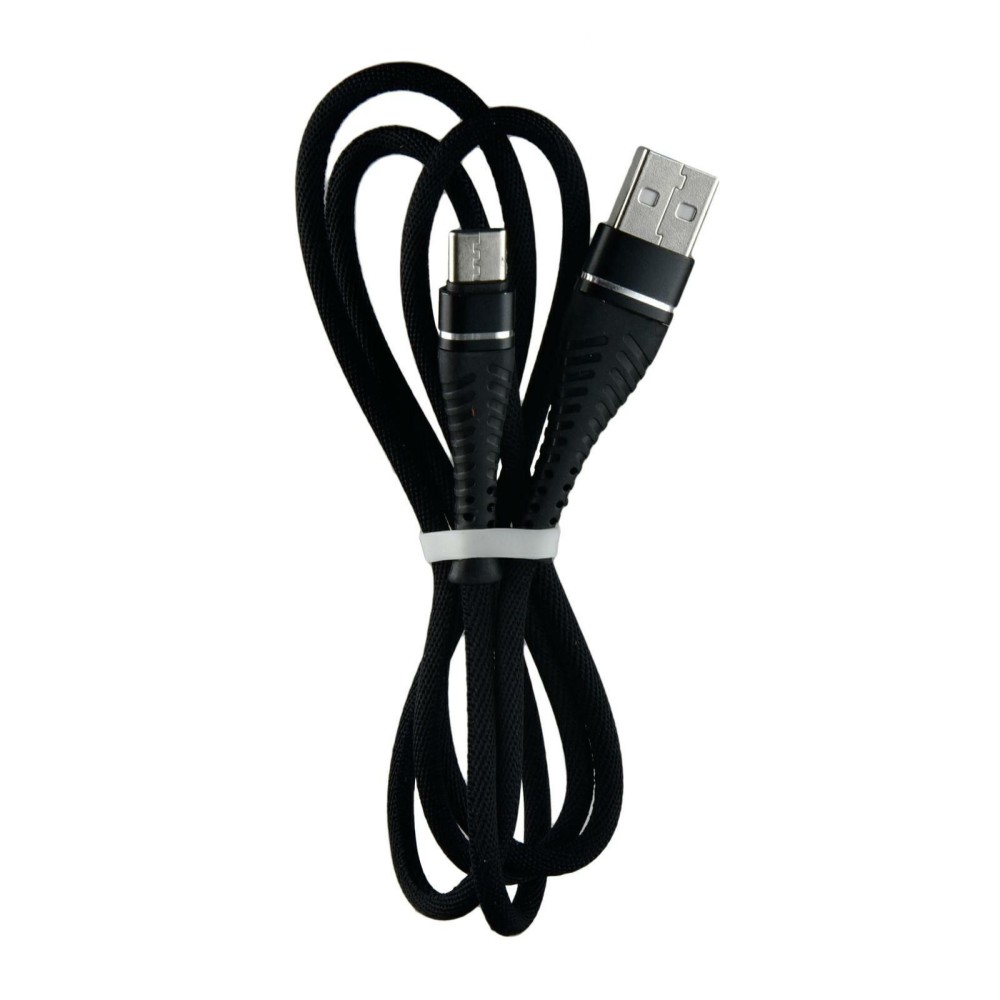 USB kabel - typ C 3.0a 1m černá