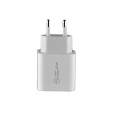 Chargeur de réseau PD 20W Type C Blanc