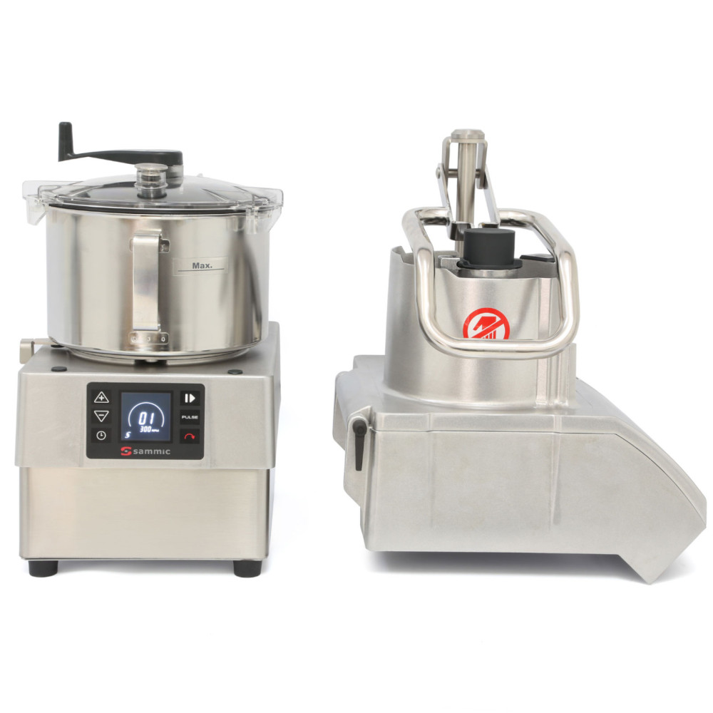 Multifunctional Machine Marker Emulsifier Cutter with Big Buckadcase CK-45V 5.5 L 230 V 1500 W - Samim 1050769