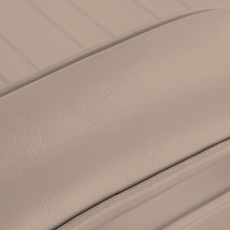 Sillon hydraulic cosmetic chair v2 210 modern brown — close-up of the surface