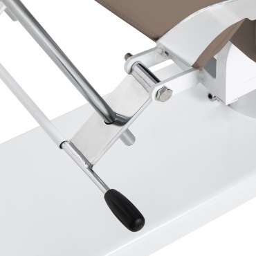 Hidravlični kozmetični stol Sillon v2 210 modern rjav — povečava ročaja