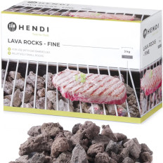 Lava-steen voor gasgrill 3kg - Hendi 152706