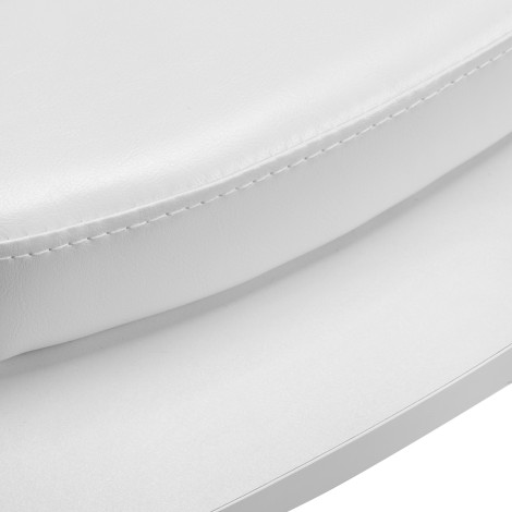 Inklapbare manicure tafel 4031 wit met tas — detail oppervlak