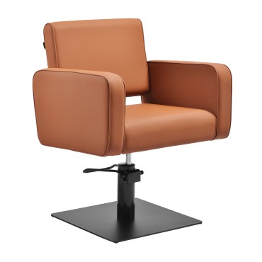 Gabbiano Bilbao Friseurstuhl braun