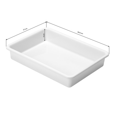 Inklapbare manicure tafel 4031 wit met tas