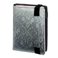Organisateur Capri Ca 07 Couverture en argent premium 13x19cm