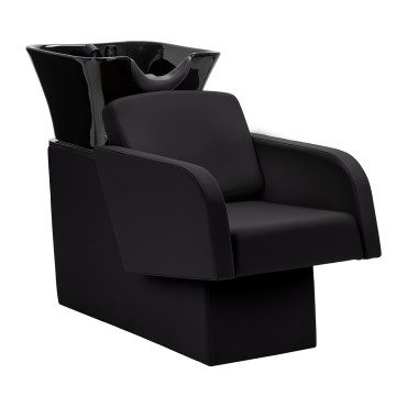 Gabbiano frisörtvätt Elda Black — sidosida
