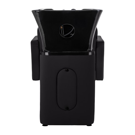 Unité de lavage coiffure Gabbiano Elda Noir — vue arrière